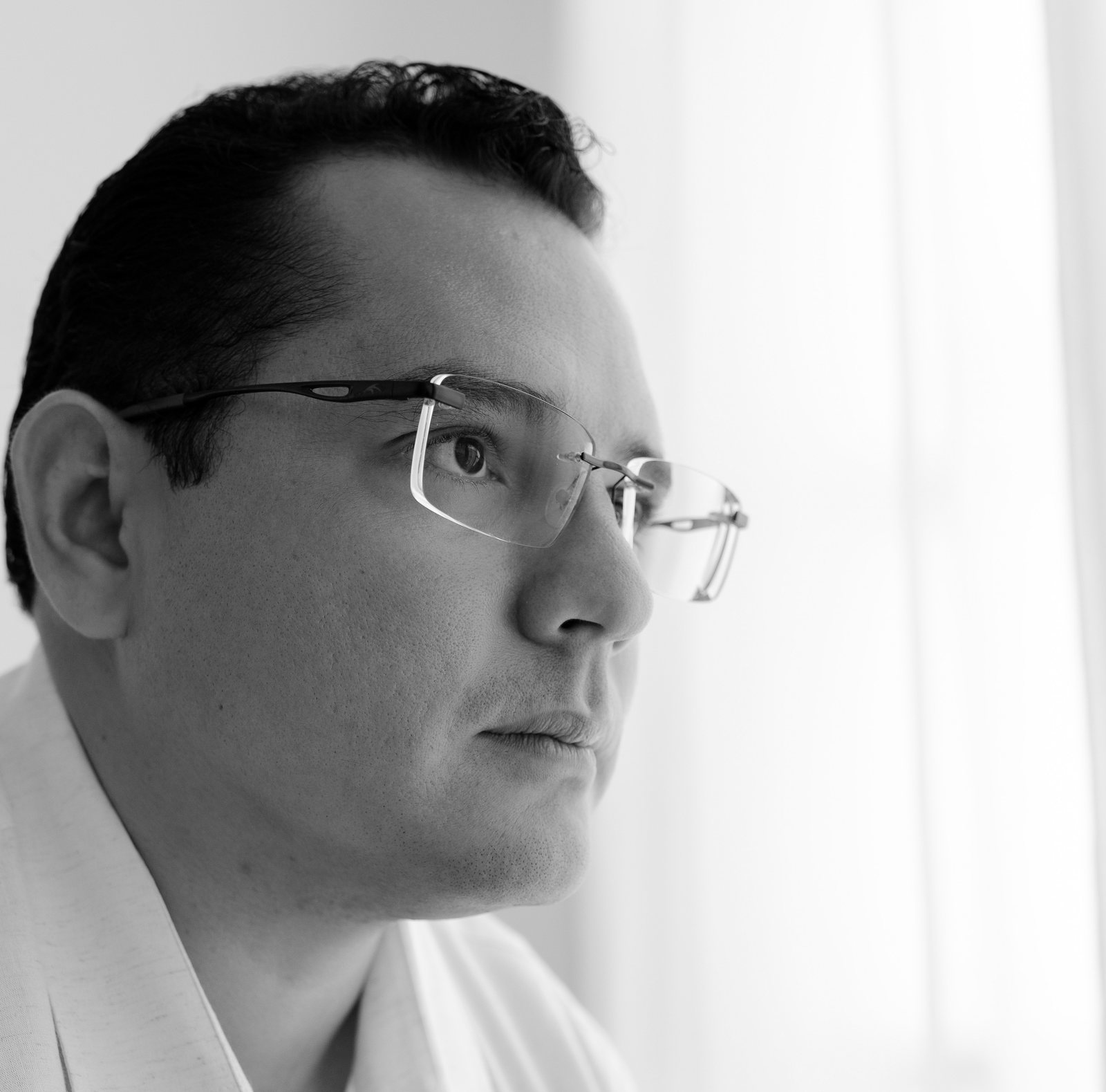 Eric Carminati em retrato