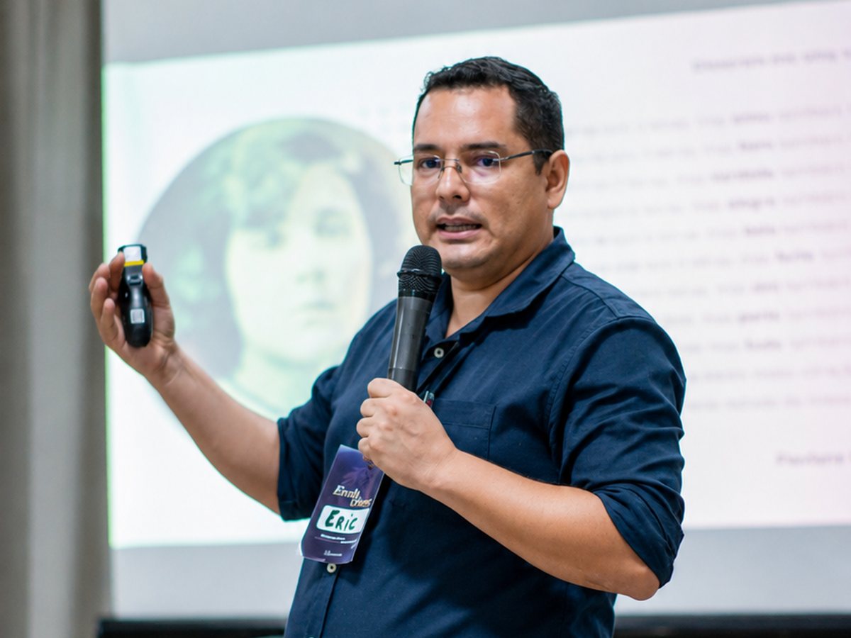 Eric Carminati palestrando