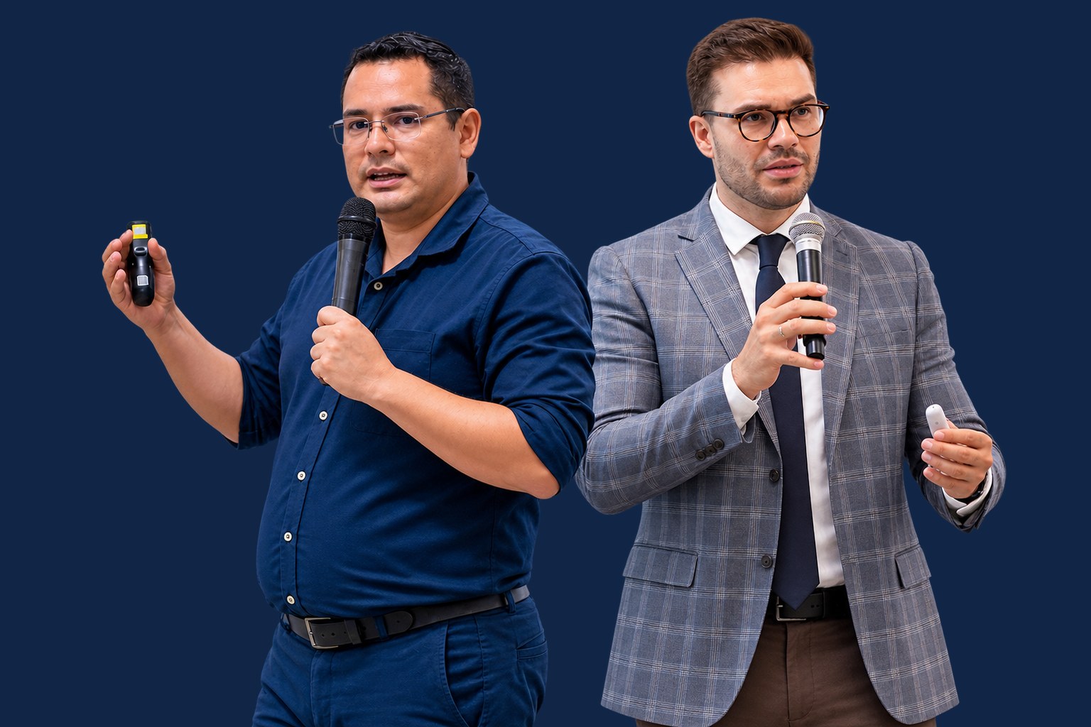 Eric Carminati e Beto Quintão, mentores da imersão Método ICI